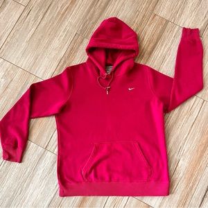 Girls Nike Hoodie Magenta XL